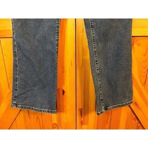 Levi's Relaxed Bootcut 550 Denim Blue Jeans Size 12S (4308) thumbnail 2