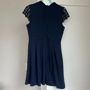 Sequin Hearts Navy Blue Juniors Lace Top Fit & Flare Dress‎ Party Occasion - Size 11 thumbnail 3