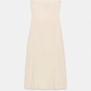 Zara MIDI DRESS WITH EMBOSSED RUFFLES NWT M thumbnail 5
