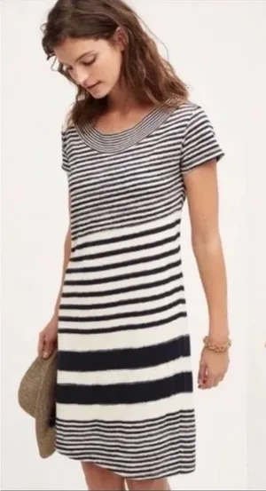 Maeve by Anthropologie Haven‎ Striped Dress, XS thumbnail 1