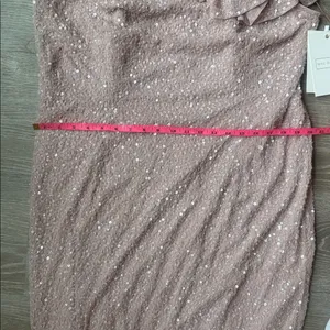 NEW MAC DUGGAL Sequined Drop Shoulder Trumpet Gown 18 thumbnail 10