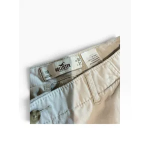 Hollister California Khaki Chino Pants Womens 11R W30 L31 Tan Cotton Twill Slim thumbnail 2