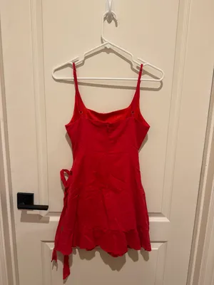 Love Lane Mini Dress Red thumbnail 4