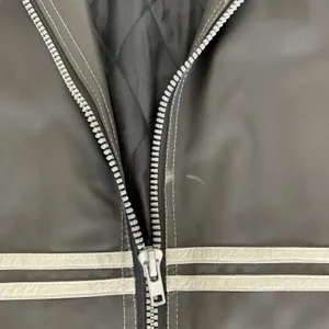 Lounge Lizard Jacket Medium Black Gray Moto Biker‎ Streetwear Edgy thumbnail 2