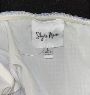 Lucki Clover Dress Sky to Moon Blue Gingham Dress thumbnail 2