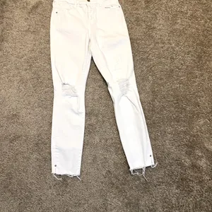 Frame denim Le high skinny crop‎ 25 white thumbnail 4