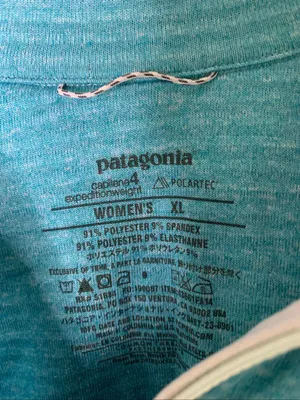 Patagonia Capilene 4 Expedition weight women's size XL thumbnail 3