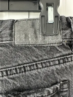 Pacsun Lena Super Baggy Jeans Black Wash Size 25 thumbnail 5