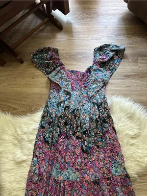 ANTHROPOLOGIE Clementina Eyelet Maxi Dress thumbnail 11