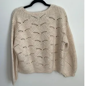 Gentle Fawn Cream Knit Sweater Women's size‎ medium thumbnail 4