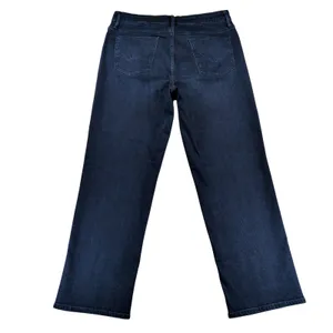 Hudson Los Angeles Womens Size 14 Dark‎ Wash Wide Leg High Rise Stretch Jeans thumbnail 2