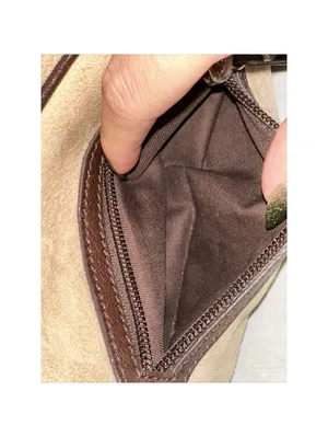 RARE Ugg MINI Handbag Shoulder Bag Purse 8x5x1" Suede Shearling Pouch MINTcond. thumbnail 8