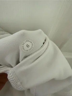 lululemon athletica Court Rival White tennis skirt thumbnail 4