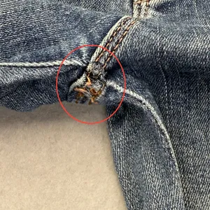 MOTHER The Insider Crop‎ Step Chew Jeans Dancing On Coals Blue Distressed 26 thumbnail 6