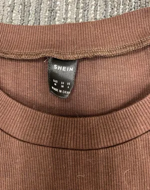 SheIn Brown  Cropped T-Shirt thumbnail 2