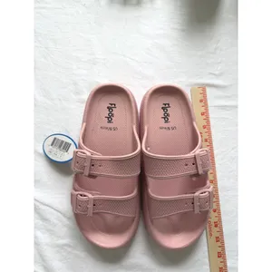 Floopi Womens Pink Cloud Slides Double Buckle Adjustable Sandals Size 9 EU 40 thumbnail 8