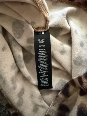 Dolce & Gabbana Skims Cheetah Long Sleeve thumbnail 4