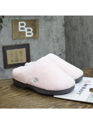 NWT Isotoner Womens Terry Clog Slippers Non Slip 96035 Peony Pink M (7.5-8) thumbnail 7