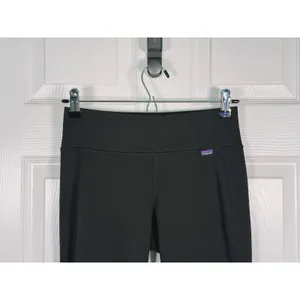Patagonia Womens Capilene Midweight Leggings XS Black Base Layer Hiking Outdoor thumbnail 5