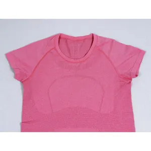 Lululemon Swiftly Tech Short Sleeve Shirt Size 8 Pink Running Workout Fitness thumbnail 5