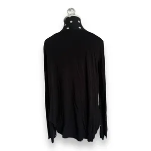 American Eagle Womens‎ Top Sz S Soft & Sexy Black Long Sleeve Viscose Elastane thumbnail 5