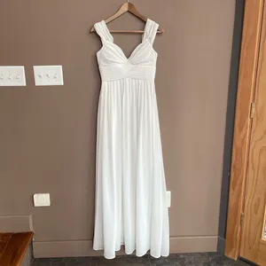 Lulus Make Me Move Maxi‎ Dress in White Size Extra Small thumbnail 3