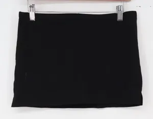 Tillys Skort Womens S Wrap Black Cotton Blend Mini Active Casual Excellent thumbnail 1