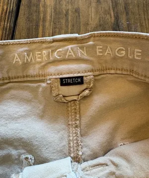 American Eagle Outfitters Khaki Skinny Cargo Pants thumbnail 5