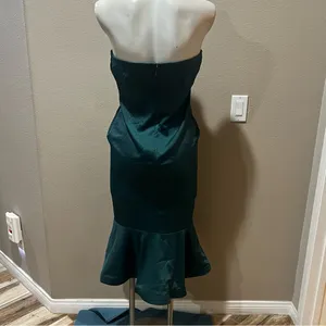 Lulumari green strapless dress thumbnail 6