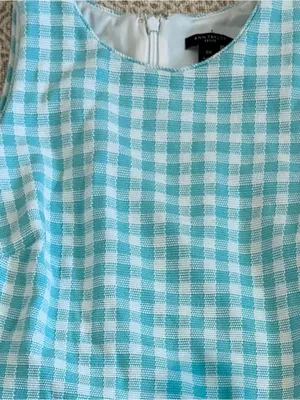 Ann Taylor Sleeveless Gingham Dress thumbnail 3