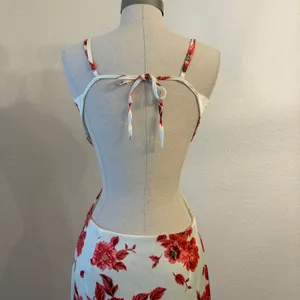 Peppermayo Rosie Satin Maxi Dress 6 Rosa Floria Floral Cutout Backless‎ thumbnail 8