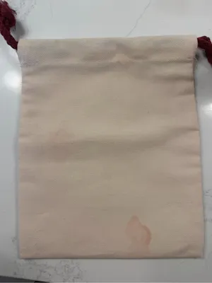 Rare Beauty Beige Drawstring Pouch Tan thumbnail 2