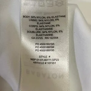 NEW Aritzia Babaton Contour High Leg Square Neck Sleeveless Bodysuit Top Size M thumbnail 5