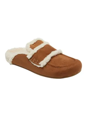 A New Day Womens Lucie Cozy Lined Footbed Flats 94622295 Brown Multi 6.5M thumbnail 9
