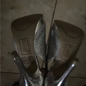 Brash Silver Sparkle Heels thumbnail 3
