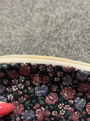 Mini vintage makeup bag Black thumbnail 4