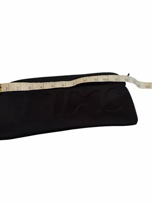 SKIMS Black Neoprene Logo Pouch thumbnail 5