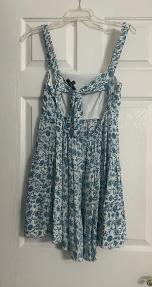 Trixxi Blue floral dress thumbnail 1