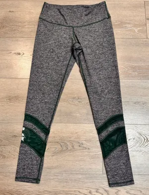 Zoozats Athletic Leggings High Waist Michigan State Activewear Gray Small S‎ thumbnail 1
