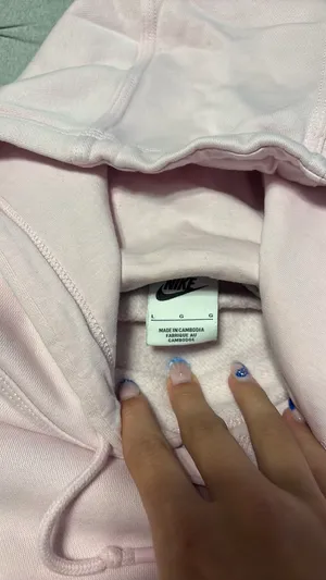 Nike light pink hoodie  thumbnail 2
