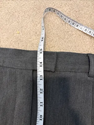 Djerf Avenue Favorite Pants High Rise Wide Leg Pleated Trouser Grey Size XL thumbnail 10
