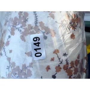 Romantic‎ Ditsy Floral Puff Sleeve Midi Dress White Rust Sweetheart Neck Sl thumbnail 6