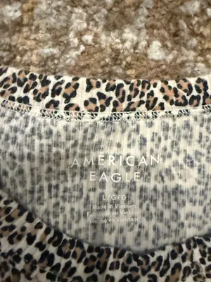 American Eagle top cheetah thumbnail 2