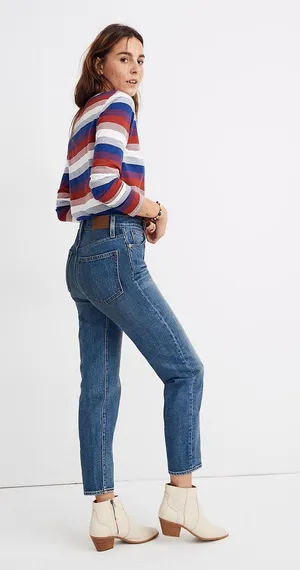 Madewell The Mom Jean Downey Wash Size 25 thumbnail 2