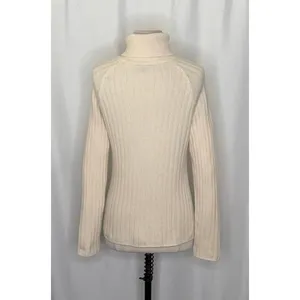 J. MCLAUGHLIN Lunet Cashmere Wool Turtleneck Sweater Pullover Buttons Small thumbnail 7