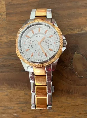 Guess women’s watch for small wrist. It has few scratches. thumbnail 1