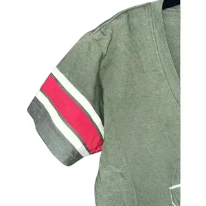 47 Brand Minnesota Wild NHL Hockey T-Shirt Green Striped Sleeve Logo‎ Large thumbnail 5