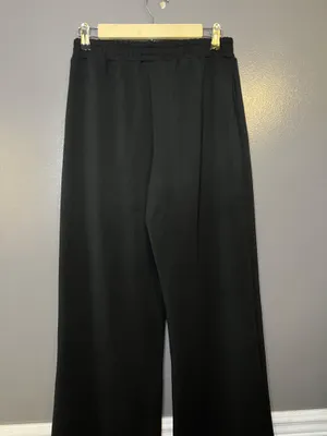 Liquid Energy Sweatpants Womens Small Black Wide Leg Key West Florida Beach thumbnail 4