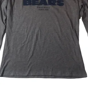 NFL Women's Gray Graphic Monsters of the‎ Midway Chicago Bears Long Sleeve Top thumbnail 3