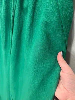 Green Wide Leg Pants Size M thumbnail 3